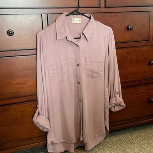 Lavender button up